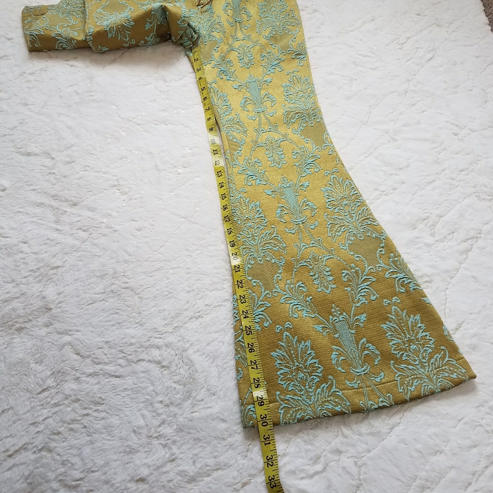 Spell Anastasia Brocade Lace Up Flare Pants - Picture 7 of 13